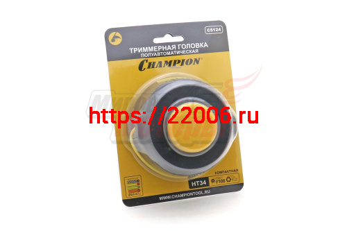Косильная головка CHAMPION HT34 (гайка М8*1,25 прав.) компактн. (T261) (С5124) Косильная головка CHAMPION HT34 (гайка М8*1,25 прав.) компактн. (T261) (С5124)