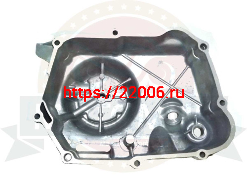 Крышка картера правая Альфа "Zodiak" 50/70 мех. сцепления (маслощуп с боку) фото 3 Крышка картера правая Альфа "Zodiak" 50/70 мех. сцепления (маслощуп с боку) фото 3