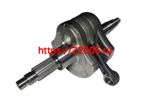 Коленвал СВ250 см3 Zongshen ZS 177MM-2 (+ 2 подшипника) (1320B-MZ30-0001) фото 3