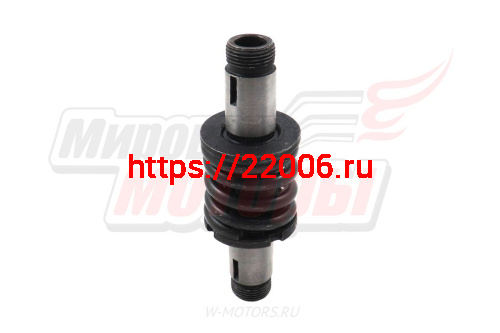 Вал сцепления в сборе с пружиной F50/F80 (под шпонку шириной 2,4 мм) фото 2 Вал сцепления в сборе с пружиной F50/F80 (под шпонку шириной 2,4 мм) фото 2