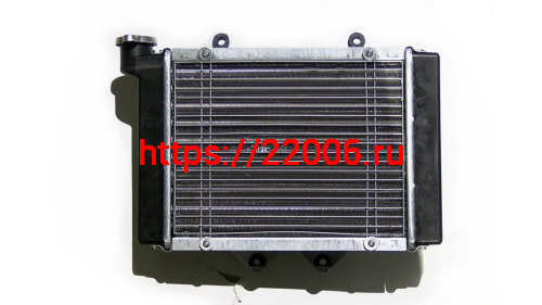 Радиатор охлаждения трицикл 350 см3 (тосол) в сборе с вентиллятором фото 3 Радиатор охлаждения трицикл 350 см3 (тосол) в сборе с вентиллятором фото 3