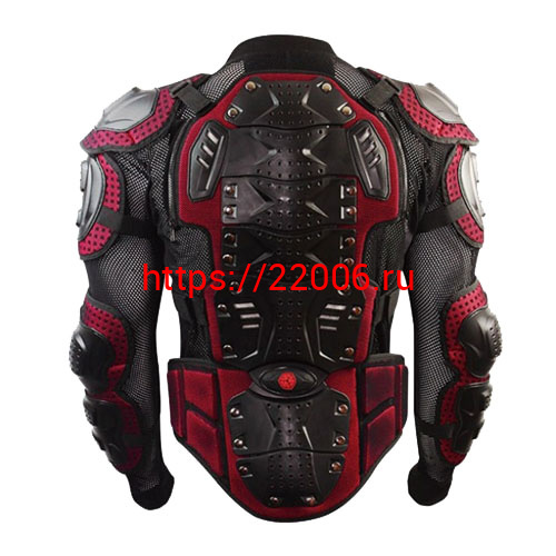 Защита тела мото SCOYCO AM02-2 - "черепаха", красная, р-р 3XL фото 2 Защита тела мото SCOYCO AM02-2 - "черепаха", красная, р-р 3XL фото 2