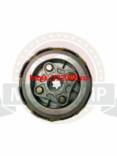 Барабан сцепления KAYO YX140/160 (кикстартер) 4 болта, 5 дисков, 67T в сборе Барабан сцепления KAYO YX140/160 (кикстартер) 4 болта, 5 дисков, 67T в сборе