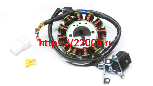 Зажигание CB250, Zongshen ZS 174MN-3 голое (без маховика) (статор) (12 кат,5 пров.) (100205047-0020) Зажигание CB250, Zongshen ZS 174MN-3 голое (без маховика) (статор) (12 кат,5 пров.) (100205047-0020)