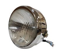 Фара Zodiak, Альфа круглая (хром)