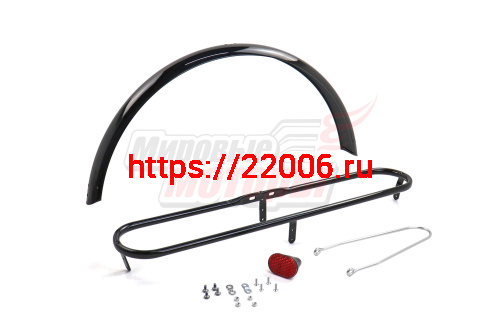 Крыло 24" металл. для велотрицикла заднее (цвет чёрный) Крыло 24" металл. для велотрицикла заднее (цвет чёрный)