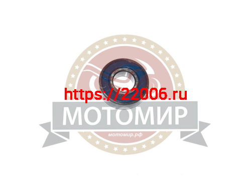 Подшипник 180201 (12х32х10) закрытый резиной (6201 2RS) (Россия)