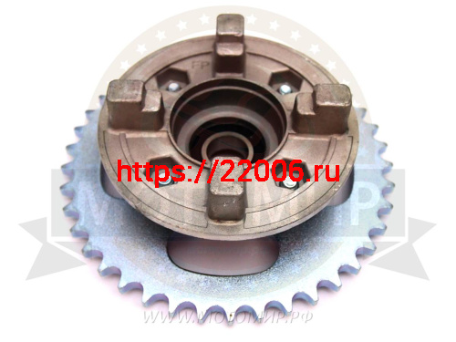 Звезда 41 зуб. (428) (d58mm - 4 x 57mm) цепи, задняя HUNTER в сборе с основанием, Старого обр. фото 2 Звезда 41 зуб. (428) (d58mm - 4 x 57mm) цепи, задняя HUNTER в сборе с основанием, Старого обр. фото 2