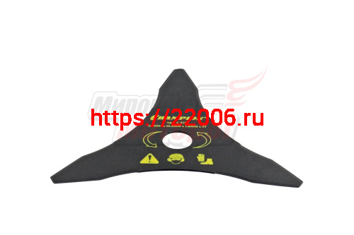 Нож мет. 230мм 3z CHAMPION (3/230/25.4) (Тип B) (125R,235R,FS80-120) (нож для жесткой травы) (C5102) Нож мет. 230мм 3z CHAMPION (3/230/25.4) (Тип B) (125R,235R,FS80-120) (нож для жесткой травы) (C5102)