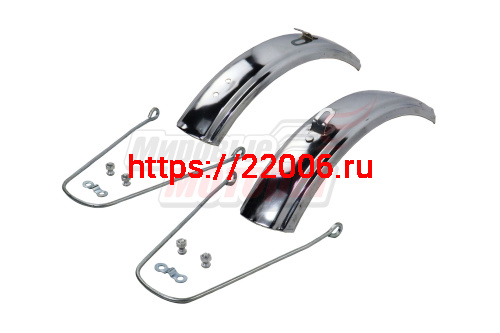 Крылья 12" хром (пара) (щитки) (Х10382) Крылья 12" хром (пара) (щитки) (Х10382)