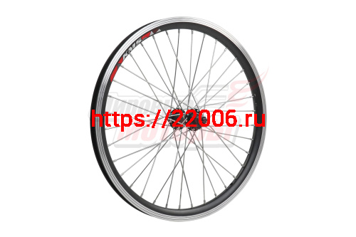 Обод 20" 2-х слойный (алюм.) передний в сборе со спортивной втулкой, черный Обод 20" 2-х слойный (алюм.) передний в сборе со спортивной втулкой, черный