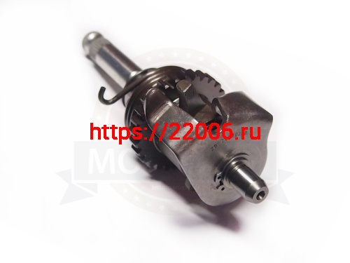 Вал кикстартера в сборе CB250 см3 Zongshen ZS 170MM-2 (100201863) (НАБОР) фото 2