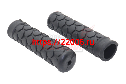 Ручки руля Вело 120мм (пара) черные Ручки руля Вело 120мм (пара) черные