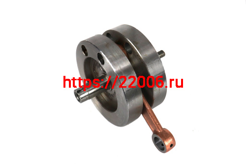 Коленвал F80 (палец d10) с шатуном 114мм Коленвал F80 (палец d10) с шатуном 114мм