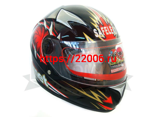 Шлем интеграл "Safelead" HF-909 Детский, рисунок E07, размер L (16 шт. в уп.) фото 3 Шлем интеграл "Safelead" HF-909 Детский, рисунок E07, размер L (16 шт. в уп.) фото 3