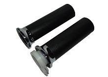 Ручка руля правая (газа) ROADSTER RA1 в сборе (с резинкой) + руля левая (резин) (пар) (4,5)