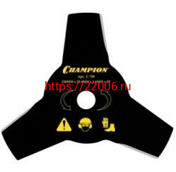Нож мет. 250мм 3z CHAMPION (3/250/20) для жесткой травы (343F,FS300,350,400,450) (C5104) Нож мет. 250мм 3z CHAMPION (3/250/20) для жесткой травы (343F,FS300,350,400,450) (C5104)