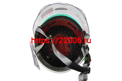 Шлем открытый YM-351_7 "YAMAPA", белый, черный, размер XL, летний (NEW) (12 шт. в упак.) фото 2