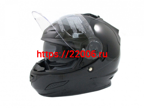 Мотошлем THH TS-44 black (XL) с визором