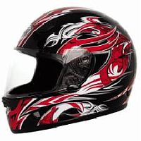 Мотошлем THH TS-38 №3 black/red (M)