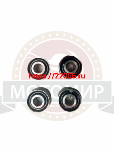 Сайлентблок 24 мм  D24*L16/d9*L18 задней звезды Хантер, Cobra Crossfire  (1компл =4 шт) (НАБОР)
