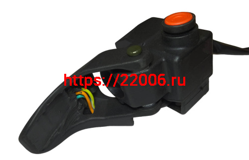 Рычаг газа с подогревом DINGO Т150 и аварийкой (Пр) фото 5 Рычаг газа с подогревом DINGO Т150 и аварийкой (Пр) фото 5