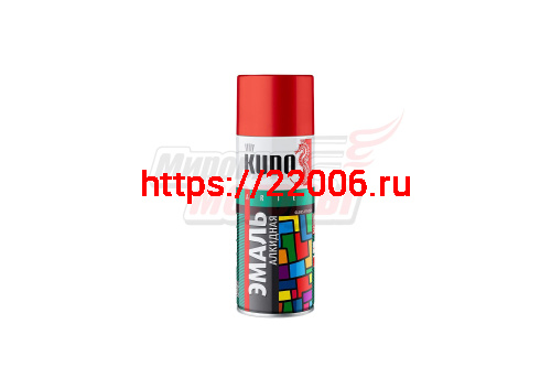 Краска аэрозоль красная (KU-1003) KUDO (520мл) Краска аэрозоль красная (KU-1003) KUDO (520мл)