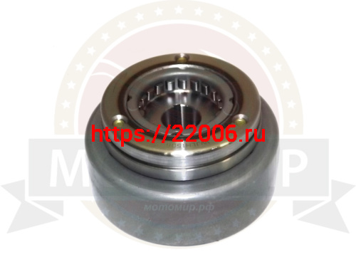 Маховик зажигания 166FMM в сборе с муфтой (E04-1) (НАБОР) фото 2 Маховик зажигания 166FMM в сборе с муфтой (E04-1) (НАБОР) фото 2