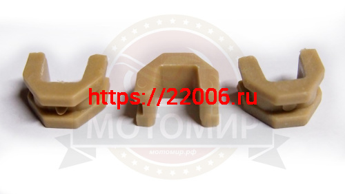 Скользитель вариатора GY6-50 139QMB Honda Dio AF-18/24 (сухарь вариатора) (в 1 компл=3 шт.) Скользитель вариатора GY6-50 139QMB Honda Dio AF-18/24 (сухарь вариатора) (в 1 компл=3 шт.)