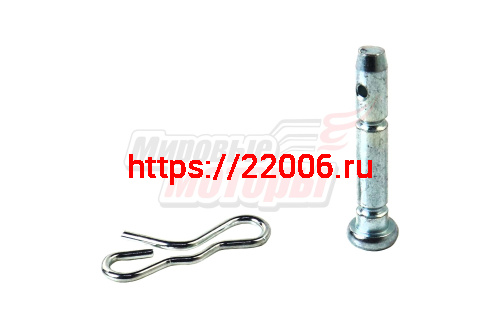 Палец стопорный вала шнеков D=6мм со стопором Палец стопорный вала шнеков D=6мм со стопором